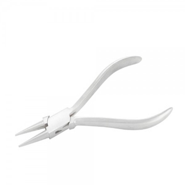 WATCHMAKING ROUND NOSE PLIERS PLAIN HANDLE 130MM