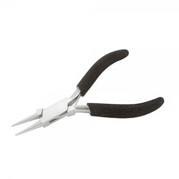 ROUND NOSE PLIERS 130MM FOAM HANDLE