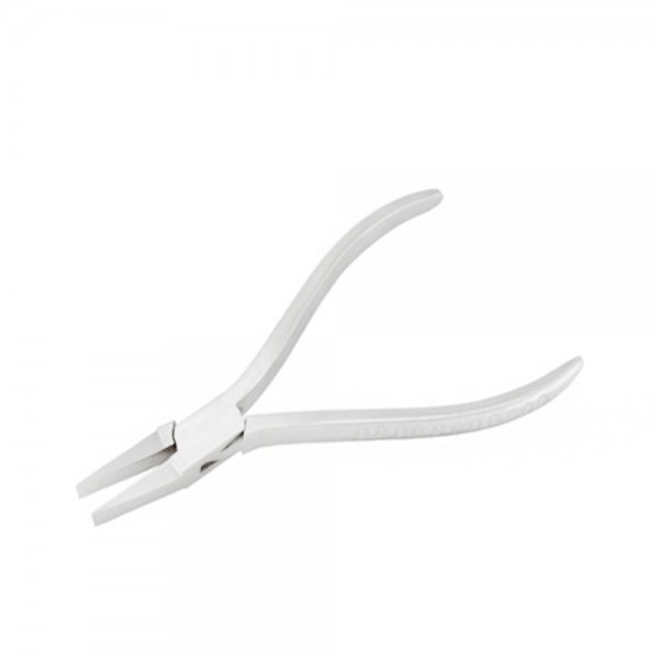 FLAT NOSE PLIERS GROOVE HANDLE 115MM