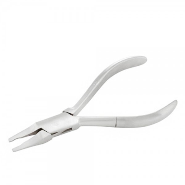 OPTICIAN FLAT PLIERS 1MM JAW