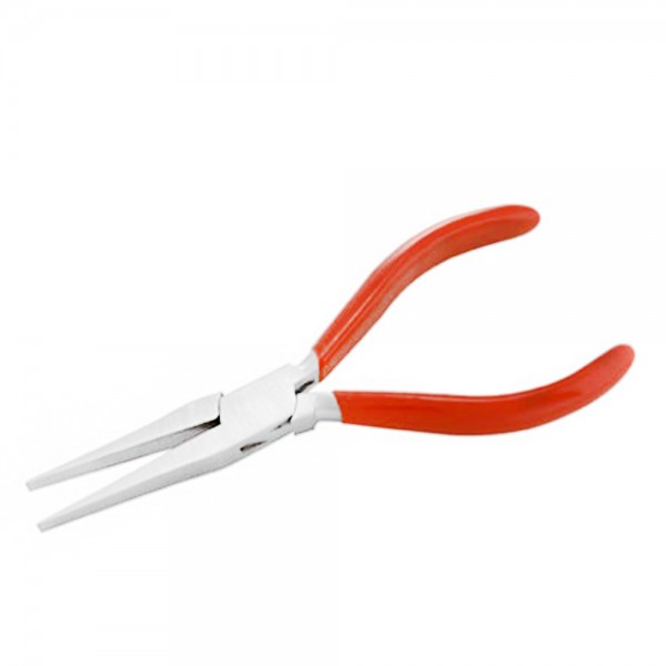 LONG FLAT NOSE PLIERS 165MM 4MM JAW