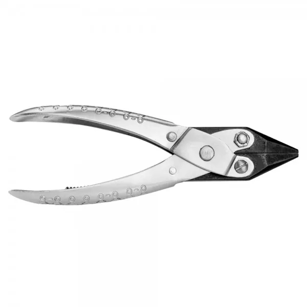 CHAIN-NOSE PARALLEL PLIERS WITH SPRING