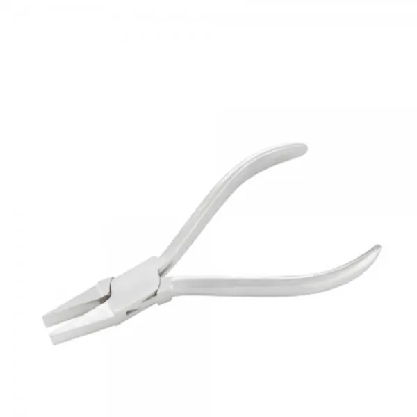 WATCH MAKING FLAT NOSE PLIERS PLAIN HANDLE 130MM