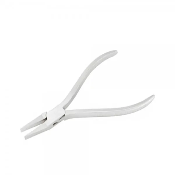 WATCH MAKING FLAT NOSE PLIERS GROOVE HANDLE 115MM