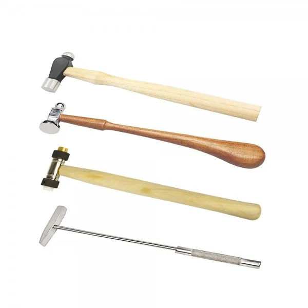 4-PIECE JEWELERS HAMMER SET