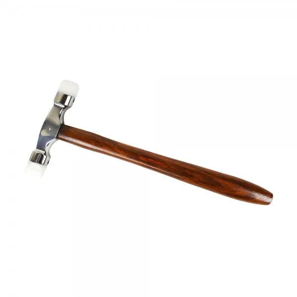 9-1/2 INCHES NYLON TIPPED FORMING HAMMER WITH 9 INTERCHANGEABLE FACES