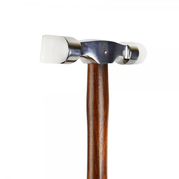 9-1/2 INCHES NYLON TIPPED FORMING HAMMER WITH 9 INTERCHANGEABLE FACES