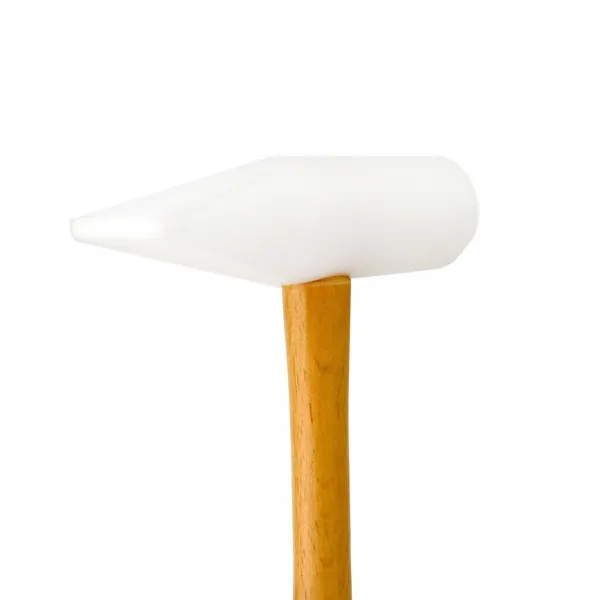 DEADBLOW MALLET 2 INCHES DOMED 1 INCH WEDGE HEAD NYLON HAMMER