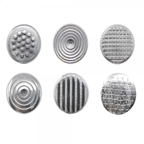 ROUND CHECKERED AND WIDE PINSTRIPE TEXTURING HAMMER