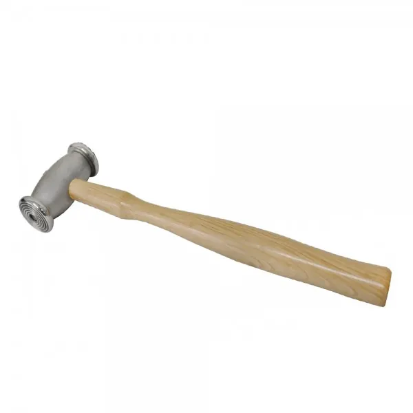 280 GRAM TEXTURING HAMMER WITH CROSSHATCH AND SMALL BULLS EYE