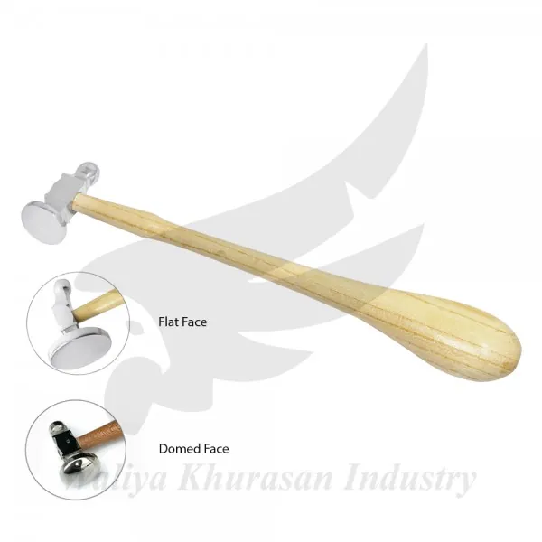 GERMAN STYLE DOMED-FACE CHASING HAMMER
