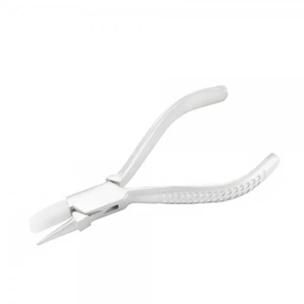 OPTICIAN FLAT AND ROUND NYLON JAW PLIERS 150MM FANCY HANDLE