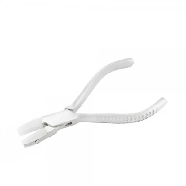 OPTICIAN NYLON JAW FLAT PLIERS 150MM FANCY HANDLE