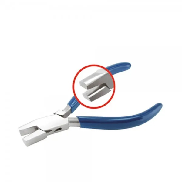 SHORT FLAT AND HALF ROUND PLIERS 145MM