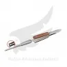 CROSS LOCKING TWEEZERS WITH HOLE