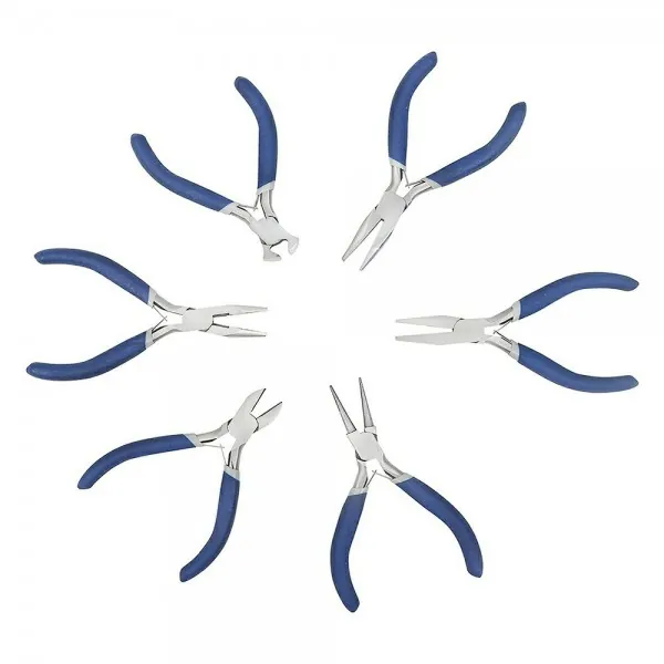6 PIECE JEWELER PLIERS TOOL