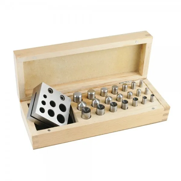 DISC CUTTER WITH CENTERING DIES - 21 PUNCHES