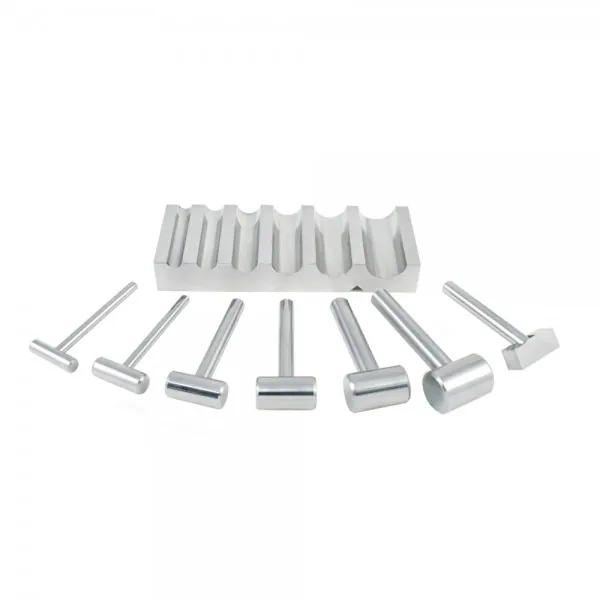 SWAGE BENDING BLOCK WITH 7 PUNCHES