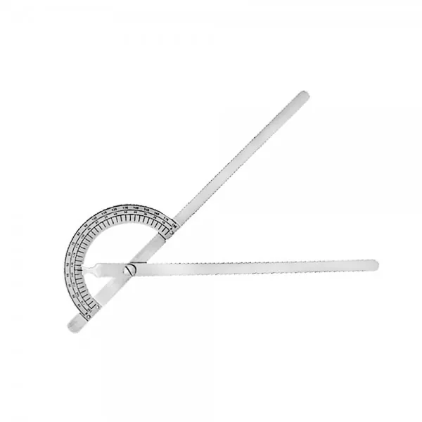 STAINLESS STEEL 180° PROTRACTOR ROUND HEAD ROTARY ANGLE TOOLS