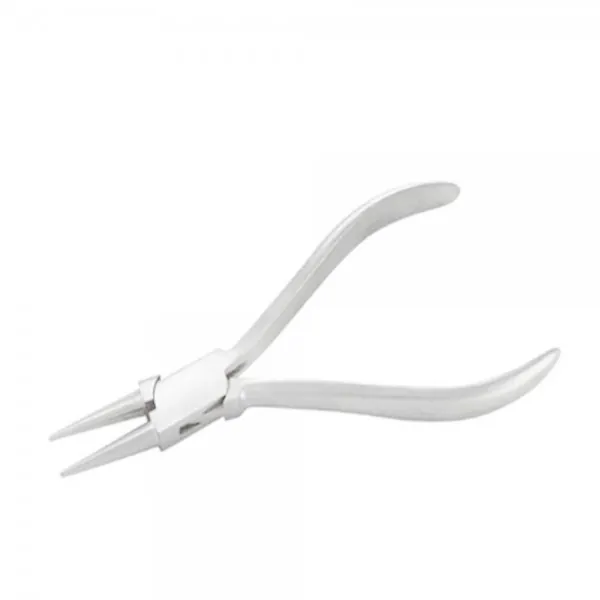 WATCHMAKING ROUND NOSE PLIERS PLAIN HANDLE 130MM