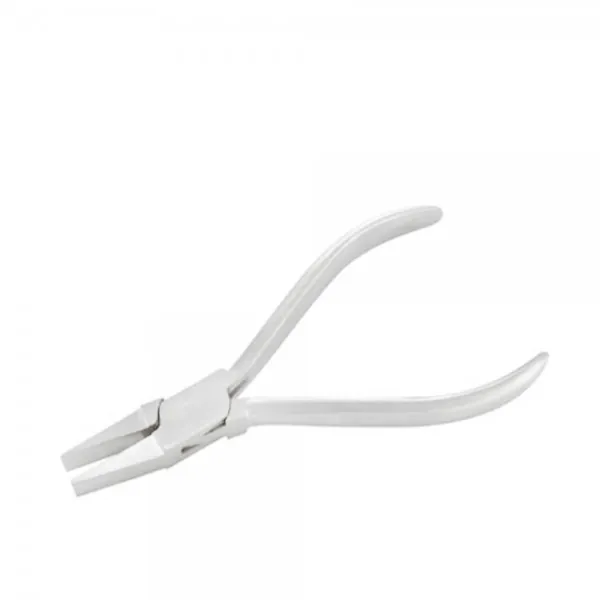 WATCHMAKING FLAT NOSE PLIERS PLAIN HANDLE 130MM