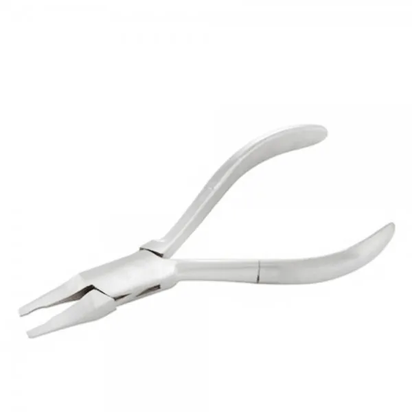 OPTICIAN FLAT PLIERS 1MM JAW
